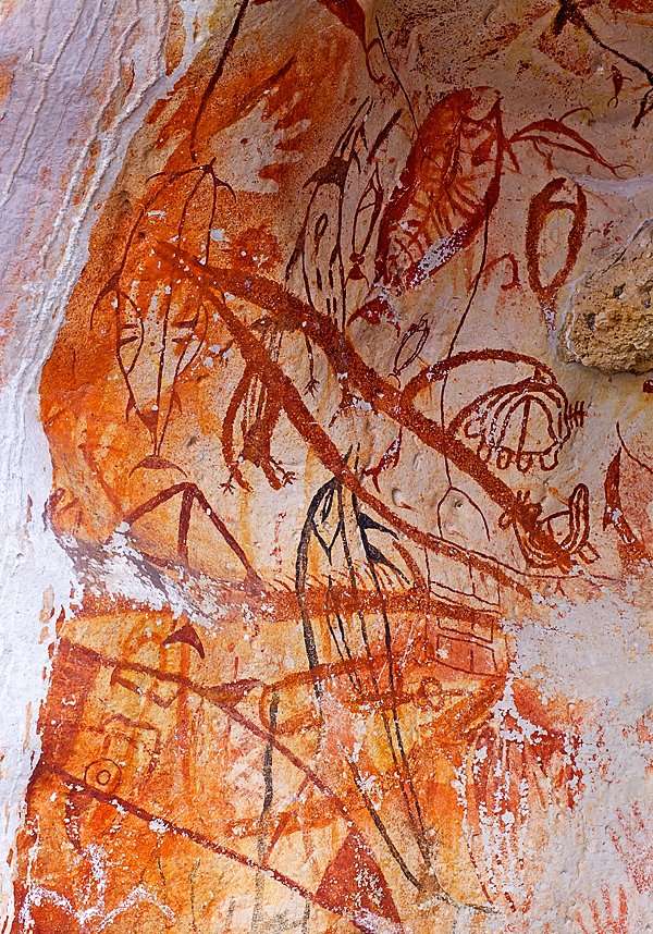 Pre-historic painting