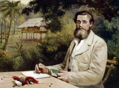 Alfred Russel Wallace Alfred Russel Wallace paintings by Evstafieff