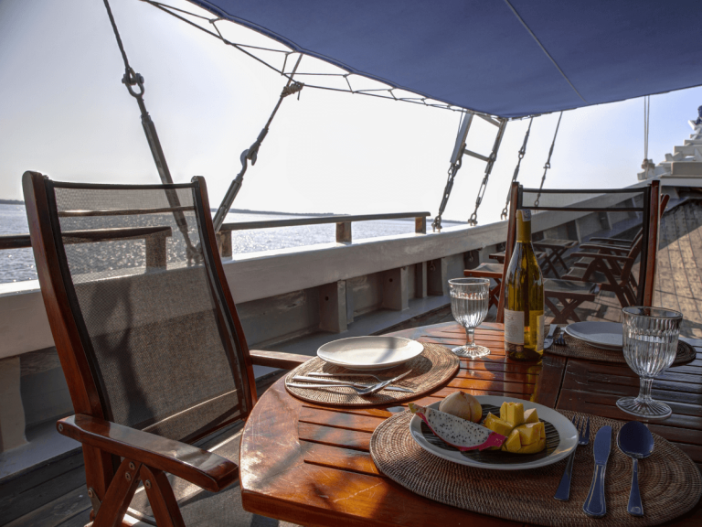 Our Ship - Ombak Putih - Front Deck