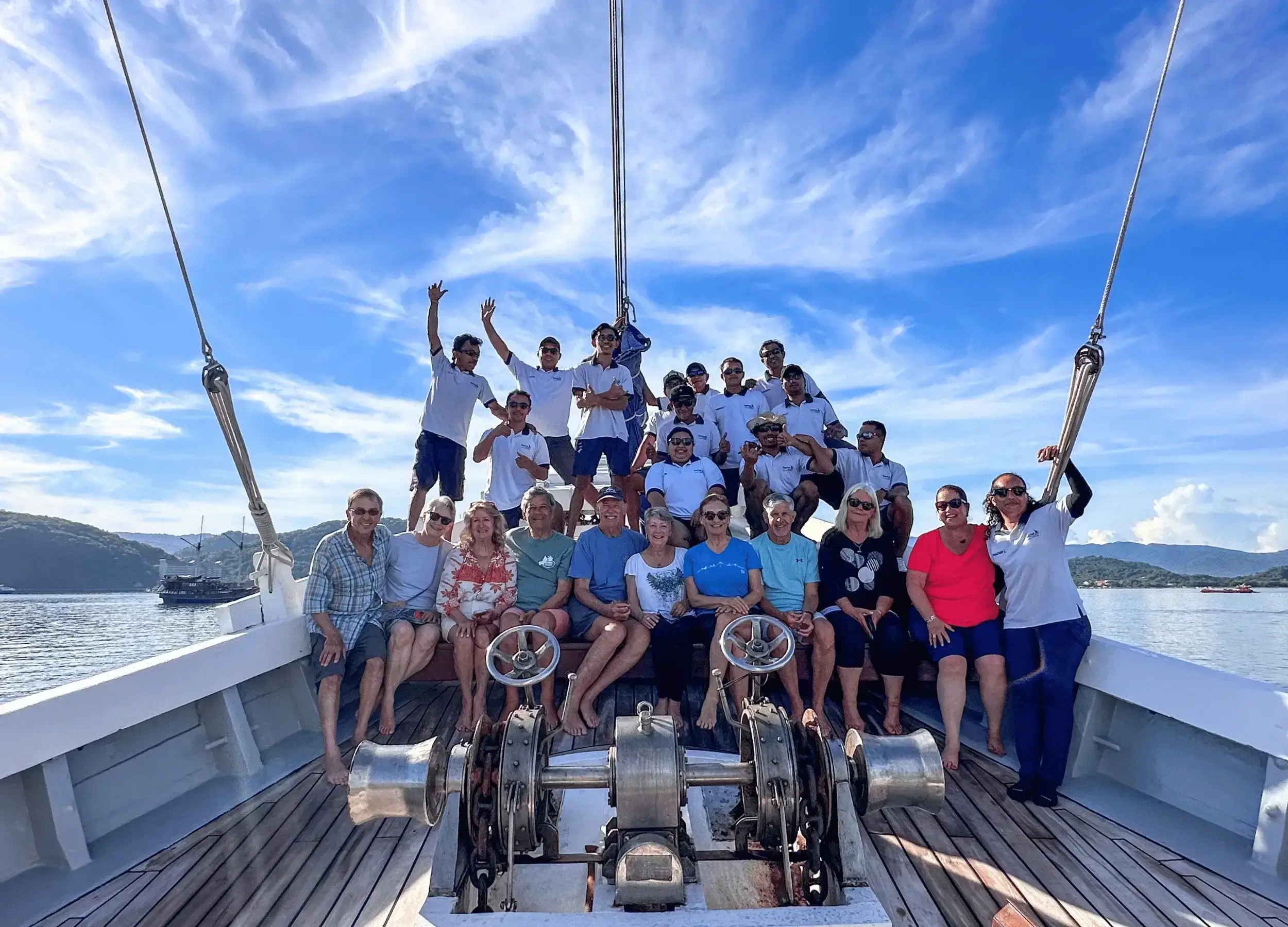 SeaTrek guest from Ternate to Komodo trip with Ombak Putih