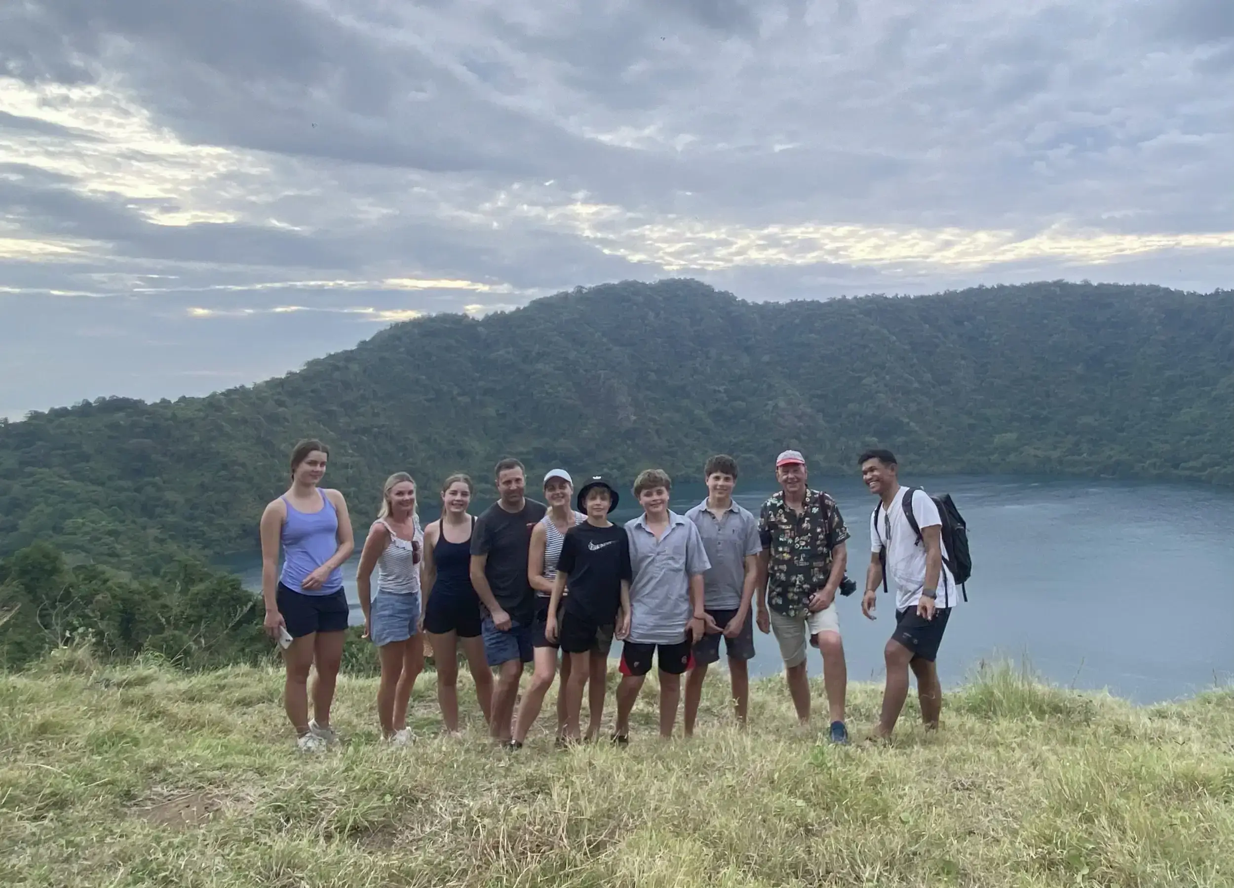 The Parry family holiday in Satonda Lake